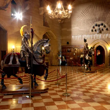 The Great Hall at Warwick Castle